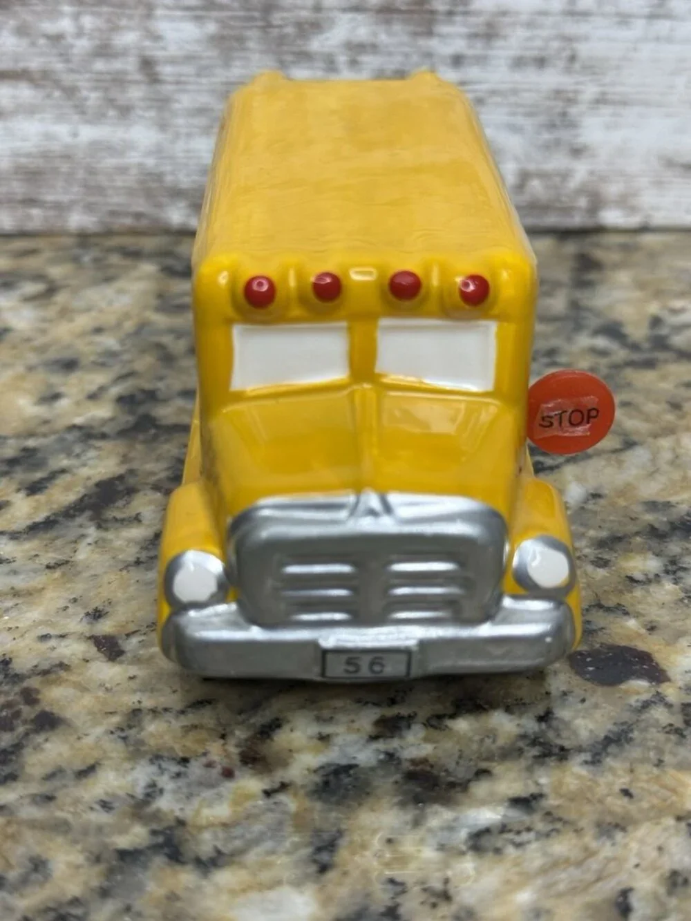 Dept 56 Snow Village School Bus And Snow Plow Set Of 2 #5137-3